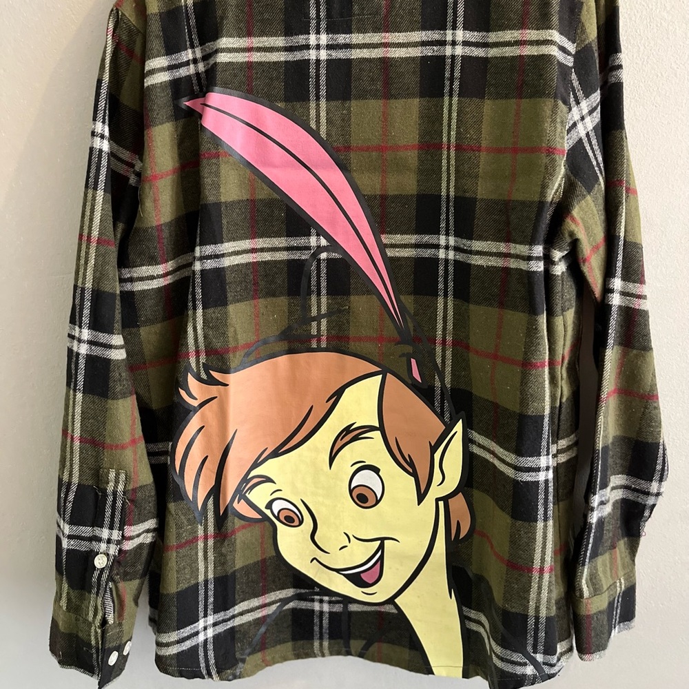 Cakeworthy Peter Pan Flannel Top